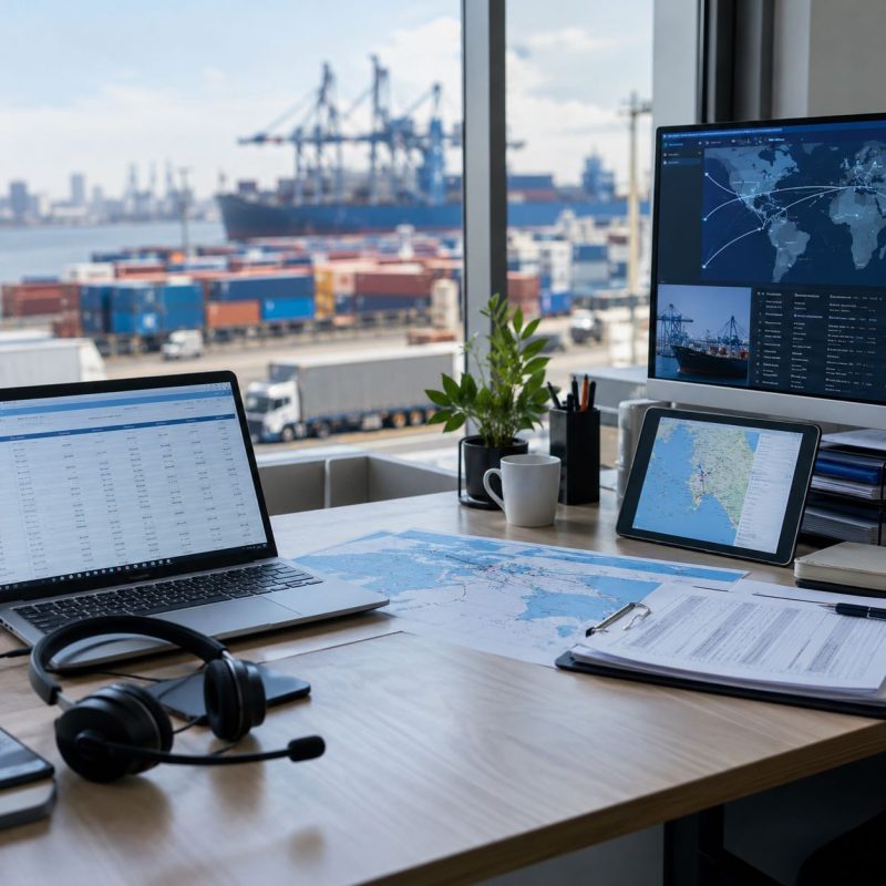 Maritime Logistics Control Room